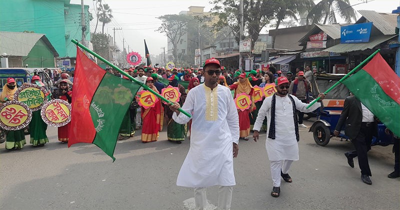 লক্ষ্মীপুরে ছাত্রদলের প্রতিষ্ঠাবার্ষিকী উদযাপন