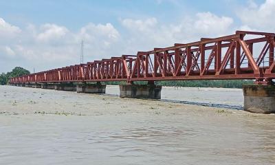 হু হু করে বাড়ছে তিস্তার পানি, নদীপাড়ে আতঙ্ক