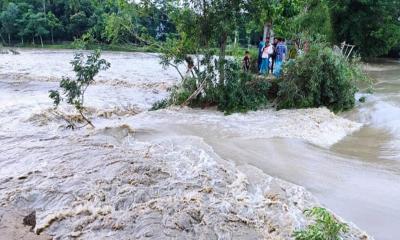 সিলেটে বন্যা পরিস্থিতির অবনতি, পানিবন্দি সোয়া ৫ লাখ মানুষ